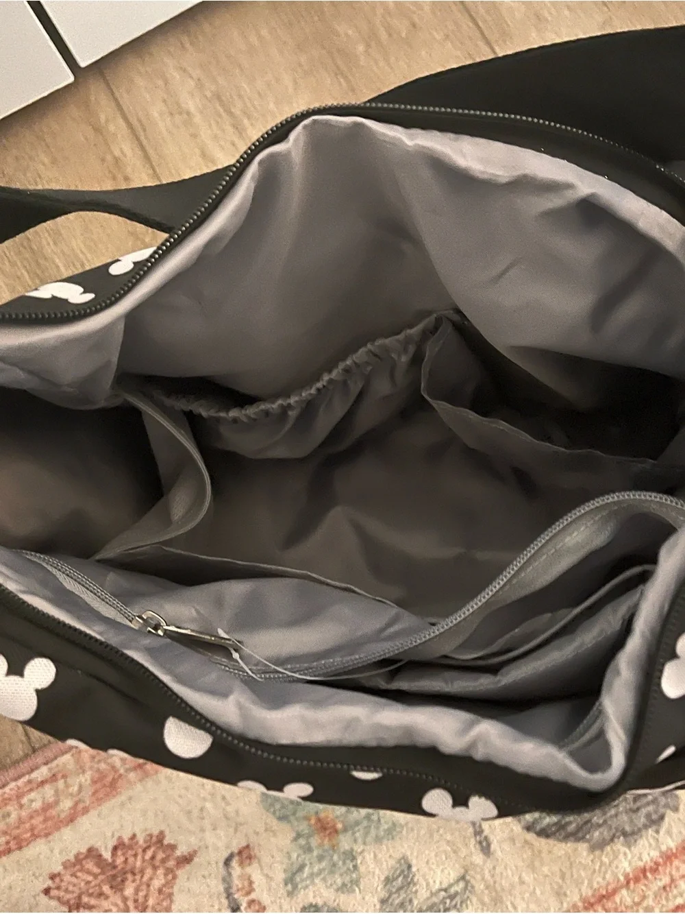 Disney Black Mickey Head Pattern Baby Shoulder Bag